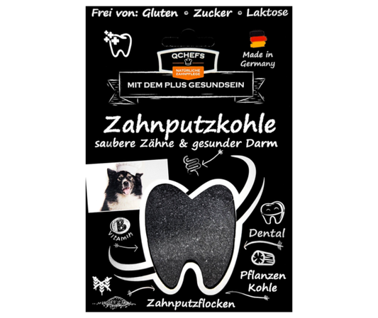 Zahnputzkohle Hund
