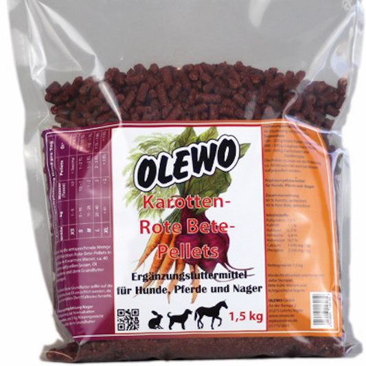 Karotten-Rote Bete-Pellets von OLEWO