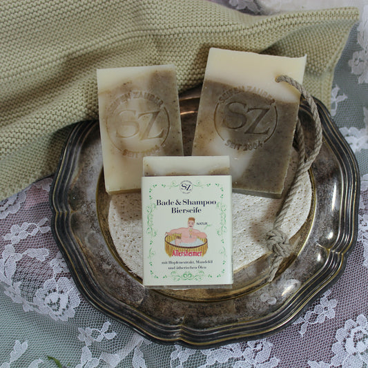Bade & Shampoo Bierseife