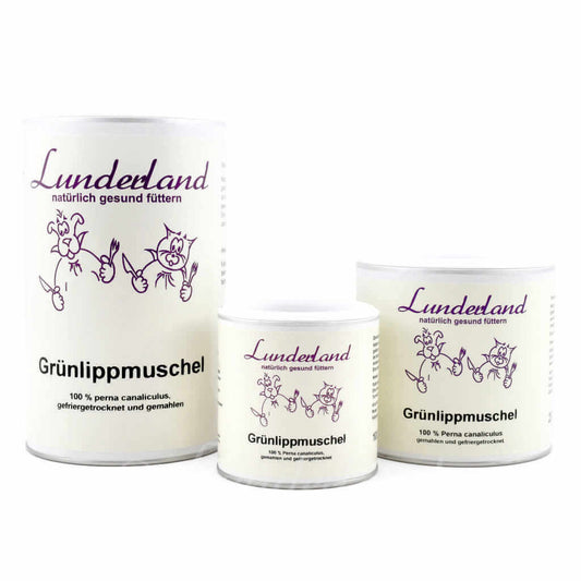 Lunderland - Grünlippmuschelpulver