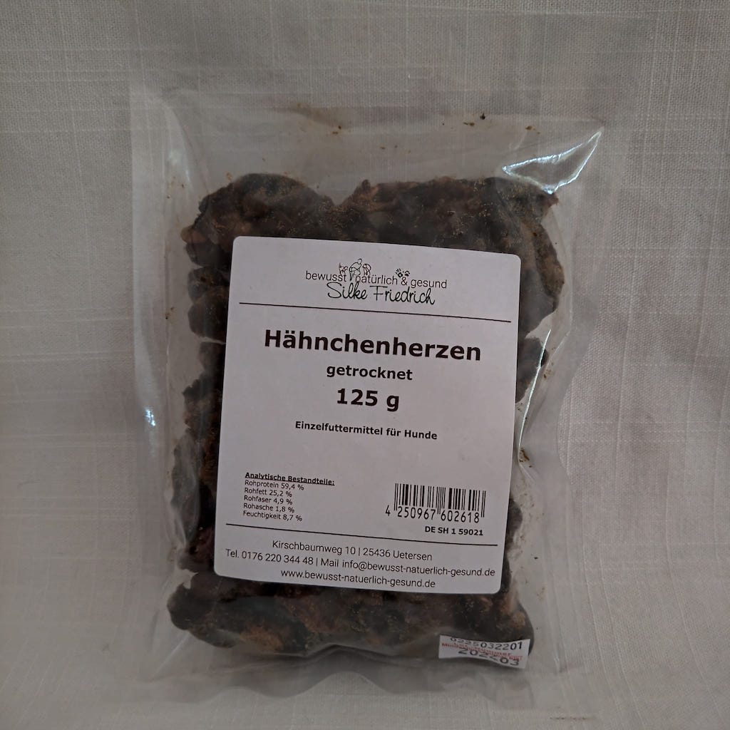 Hähnchenherzen getrocknet