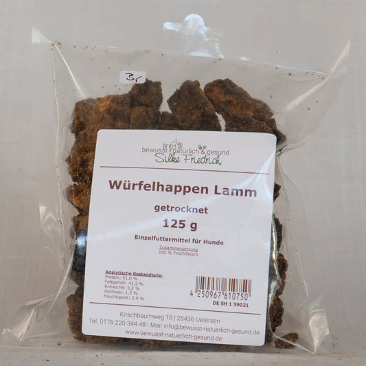 Würfel-Happen Lamm