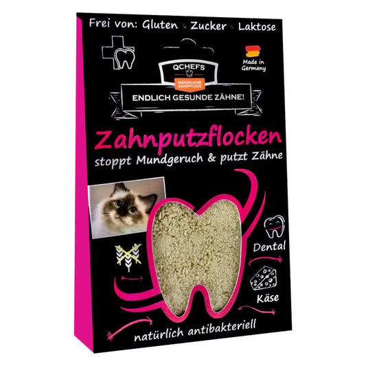 Zahnputzflocken Katze