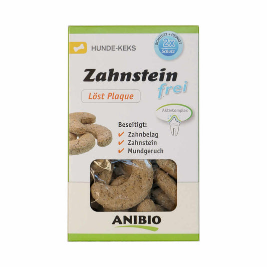 Zahnstein-frei Keks - Hundekeks für die aktive Zahnpflege