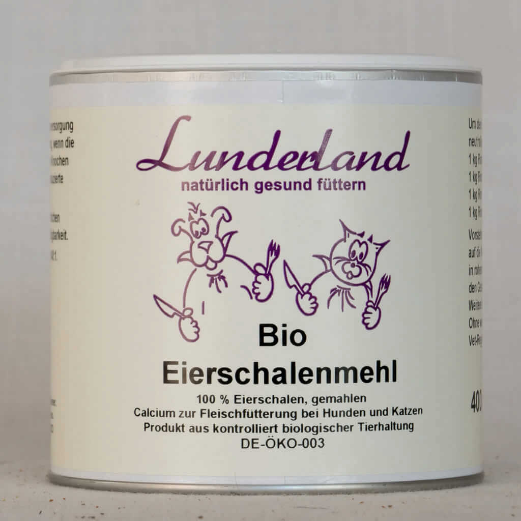 Lunderland - Bio-Eierschalenmehl