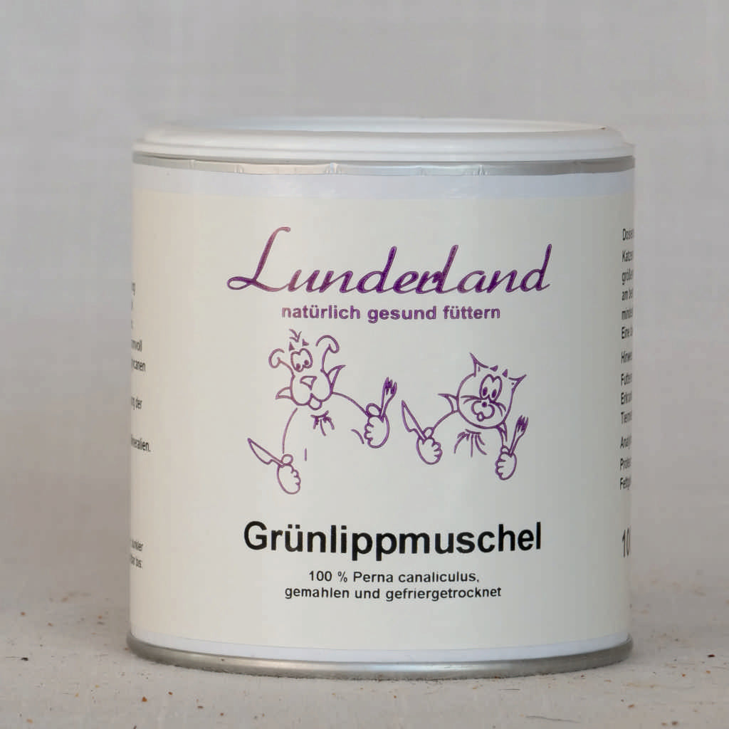 Lunderland - Grünlippmuschelpulver