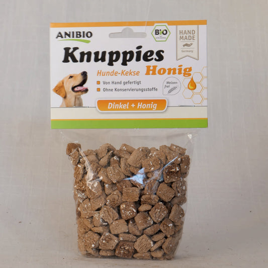 Knuppies Honig - Handgefertigte Hundekekse